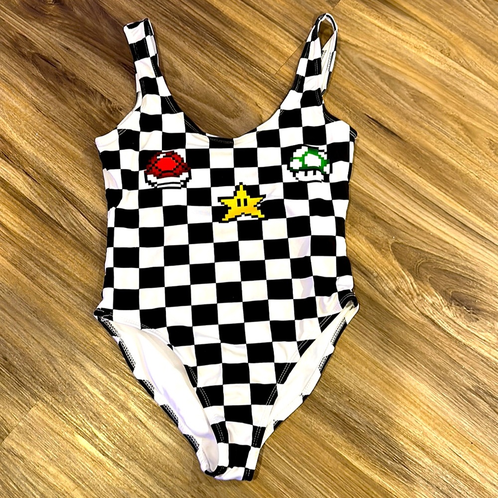 Checkered one piece
